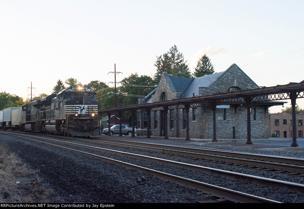 28X passes the former Reading Depot